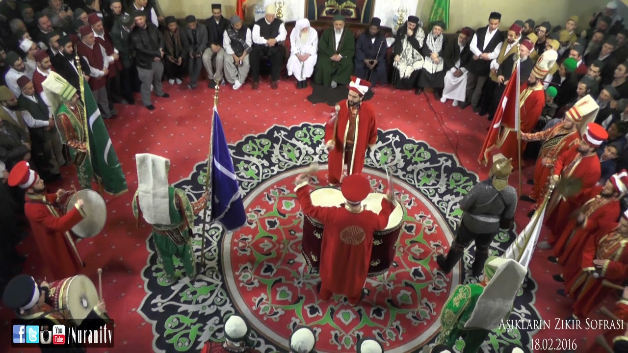 Aşıkların Zikir Sofrası ve Sufi mehteranı 18.02.2016