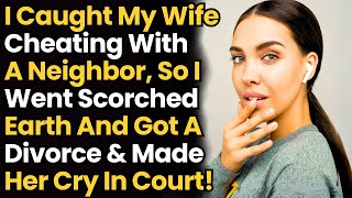 I Caught My Wife Cheating W A Neighbor, So I Went Scorched Earth, Got Divorce, Made Her Cry In Court