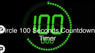 Refer Agave’s Countdown Timer: Circle 100 Seconds Countdown Timer