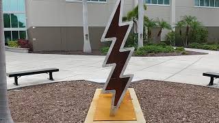 Anamorphic lightning Bolt Sculpture by livesteel 31 views 1 month ago 20 seconds