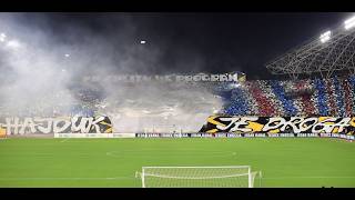 HAJDUK - RAKOW | Koreografija Torcida Split vs Raków - Pogledajte spektakularnu koreografiju Torcide