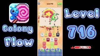 Colony Flow Level 716 Walkthrough | All Gameplay Solution | Go Answer
