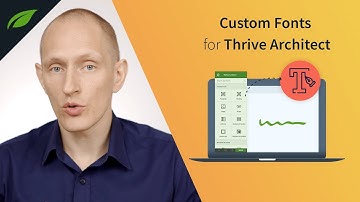 Custom Fonts in Thrive Architect