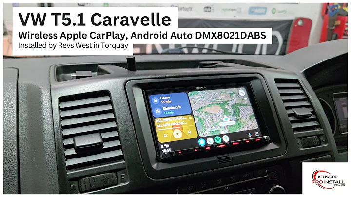 Looking to upgrade VW T5.1 Caravelle? Get Wireless CarPlay, Android Auto KENWOOD DMX8021DABS #vwt5
