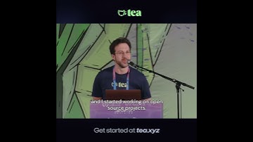 From Linux to Open-Source (Max Howell, tea) #shorts #tea #opensource #blockchain #web3 #oss