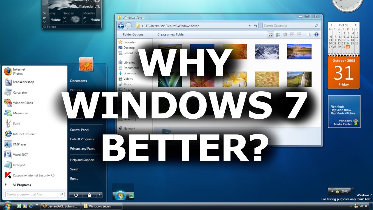 Why Windows 7 better in 2021? - YouTube