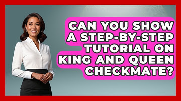 Can You Show A Step-by-step Tutorial On King And Queen Checkmate? - The Chess Codex