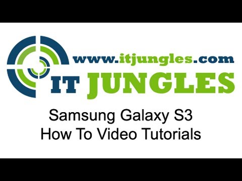 Samsung Galaxy S3: Enable Bluetooth Tethering For Free Internet