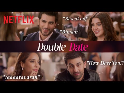 Ranbir Kapoor  Anushka Sharma On A Double Date  Ae Dil Hai Mushkil  Netflix India