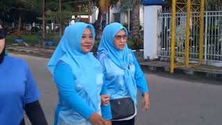 Healthy walk for PWRI Palu City \u0026 PWRI Gorontalo at Limboto@mudjijonopalu