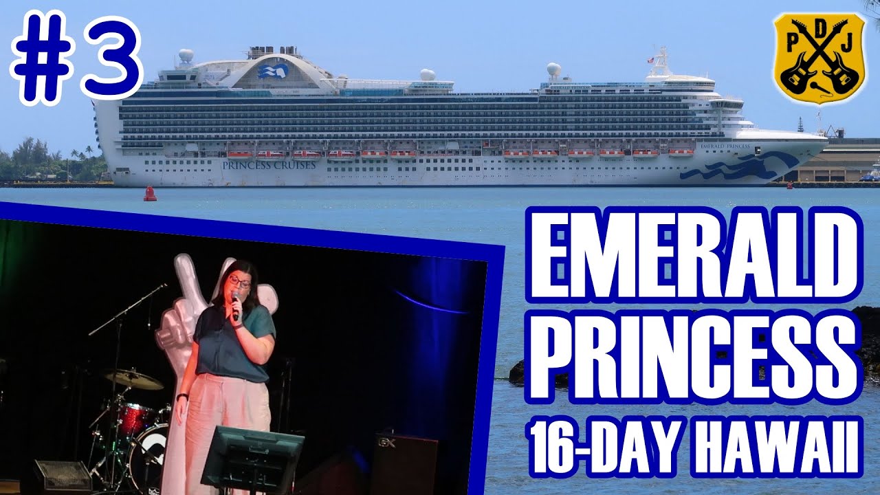 Emerald Princess Pt.3 - Knights Of Rock, HollyWould You? Game, Zumba Class, Karaoke, Music Jeopardy
