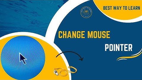 How to change Mouse Cursor in Windows 7/8/10 || How to change Mouse pointer