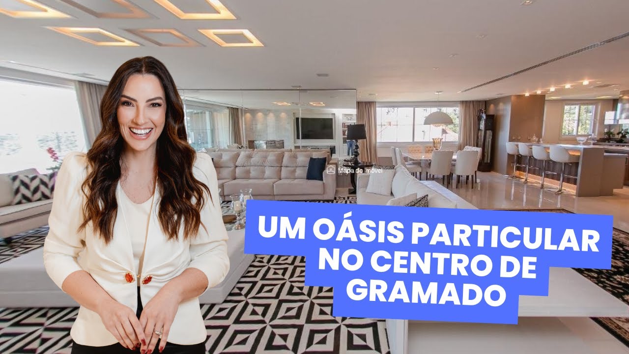 Um oásis particular no centro de Gramado