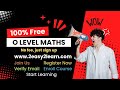 O Level, IGCSE, & Digital SAT Maths Simplified | Step-by-Step Lessons | 2Easy2Learn