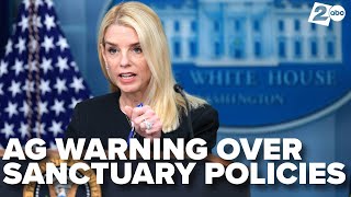Attorney General Pam Bondi sends letter to Oregon leaders threatening action over sanctuary policies