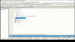 Program Menyalin isi array A ke array B dengan posisi terbalik Menggunakan Bahasa C++