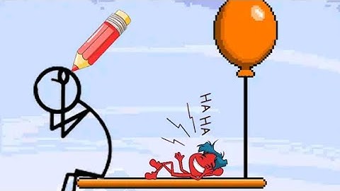 Stickman Draw: Troll Puzzle - All Levels Gameplay 56- Android,iOS