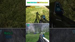 Same Halo Game But 25 Years Apart #halocampaignevolved #halo #haloclips