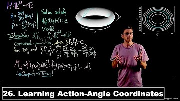 Learning Action Angle Coordinates - Data-Driven Dynamics | Lecture 26