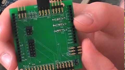 Arduino I2C/SPI/Onewire Shield Demo