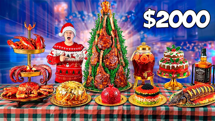 Most Expensive Christmas Dinner Ever - $2000!!!