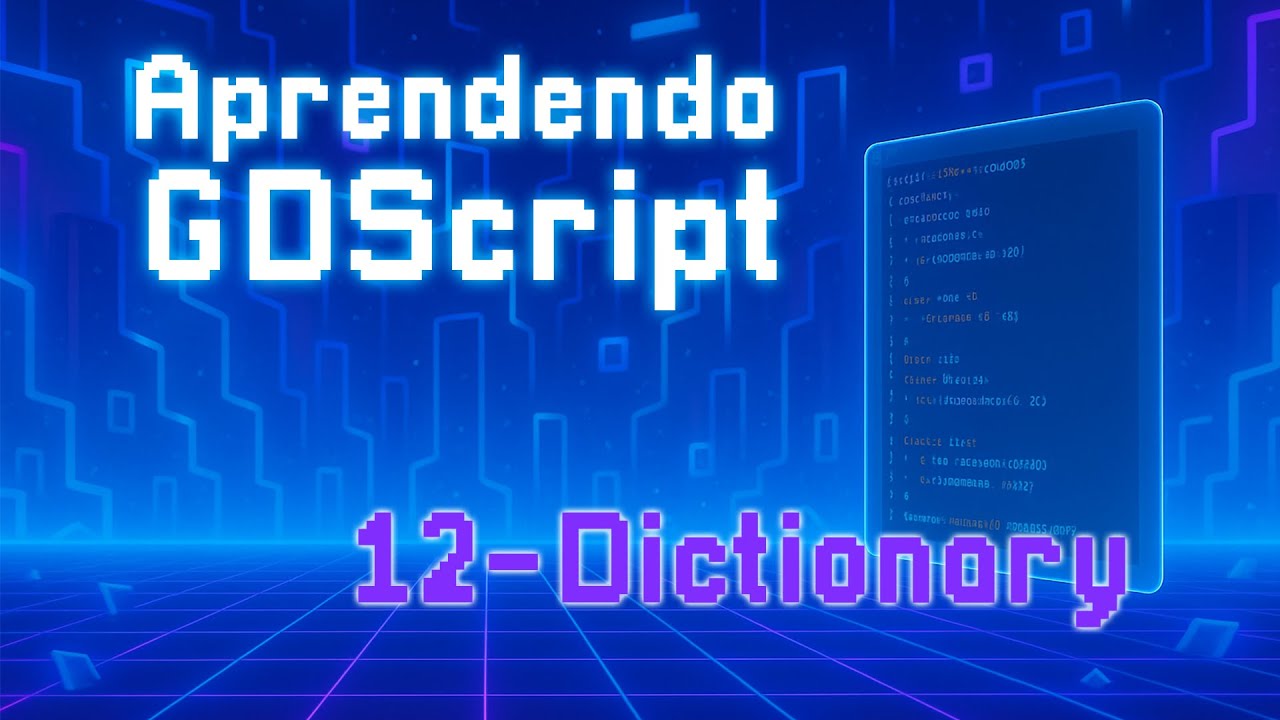 Aprendendo GDScript - 12 - Dicionários / Dictionary - YouTube
