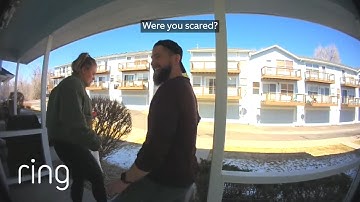 Young Woman Uses Ring Footage to Prove Her Friend Was Scared, Too! | RingTV