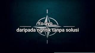 God Bless - NATO (No Action Talk Only) Lirik