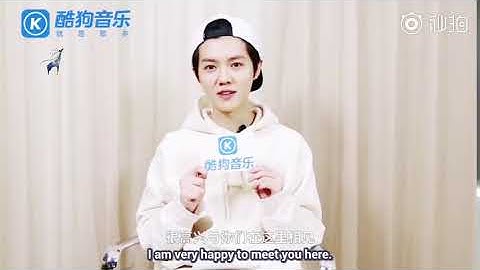 [ENG] Preview of LuHan interview for "Ku Ai Da Pai"