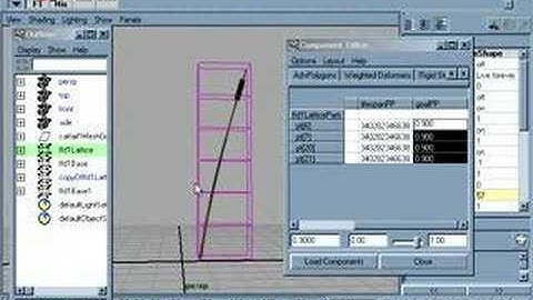 using lattices in soft body simulations