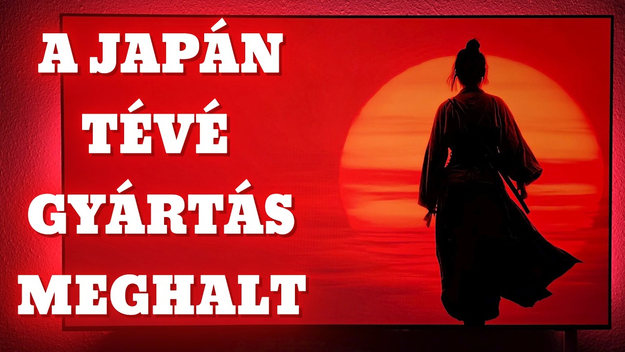 A japán tv gyártás meghalt. A Sony után a Panasonic és a Funai is feladja. Mi történt? Kit vádolunk?