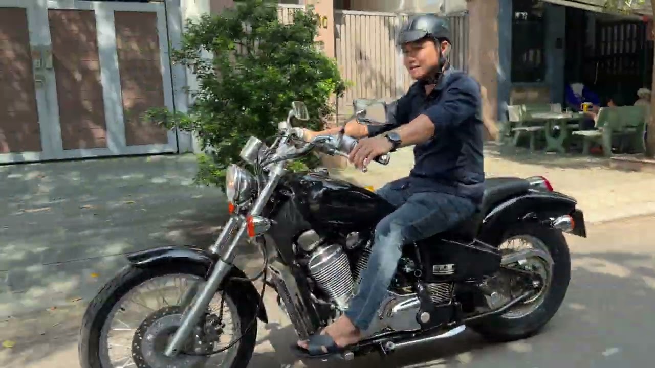 Shadow 600 cực đẹp để cả tháng mang ra chạy thử cho ae xem, giá 158 full bảo dưỡng