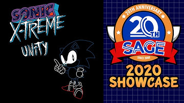 SAGE 2020 Showcase | Sonic X-Treme Unity