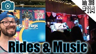 Not A Phase concert, Six Flags New England | Weekly Vlog EP 114 | Russ Lyman