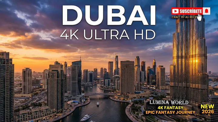 DUBAI 4K ULTRA HD | Epic Cinematic Journey Through the Future City of Dreams