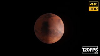 Mars Render, 4K High Quality 120 FPS