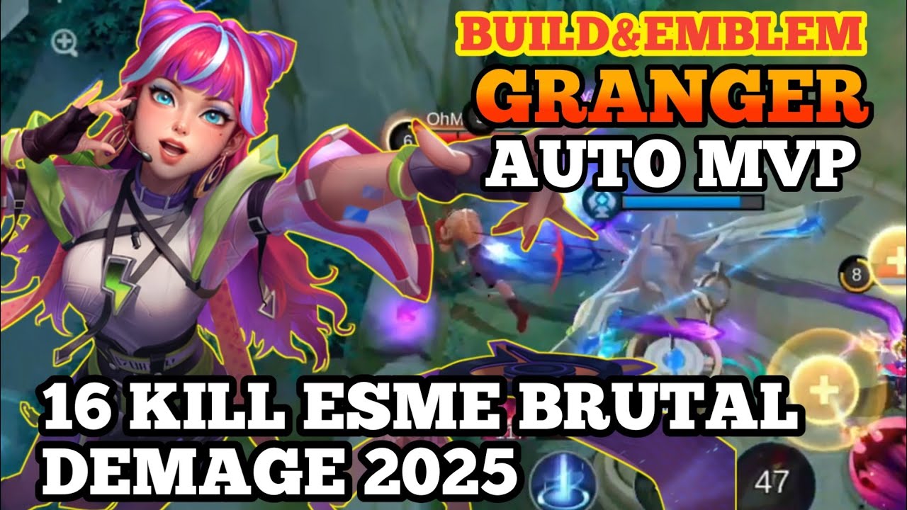 16 Kill !! ESMERALDA NEW BUILD 2025 | OP PARAH ESME DI BUFF - YouTube