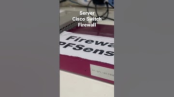 Window Server | Cisco Swirch | PfSense Firewall | active directory | web server