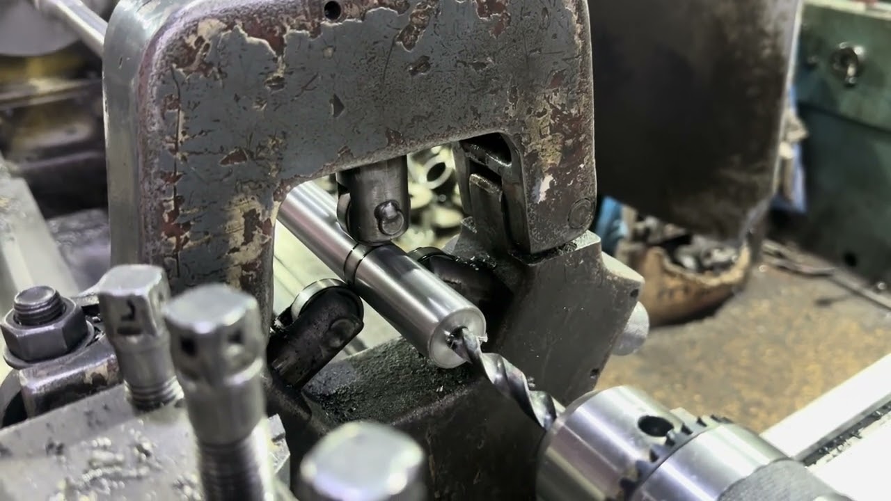 Making a EN 24 amppler shaft