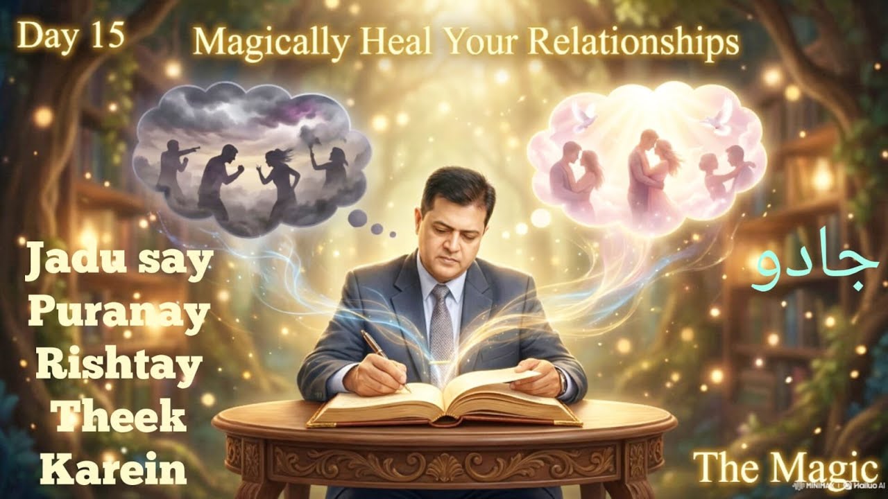 Day 15 Magically Heal Your Broken Relationship? Try Healing Practice Turn Pain into Peace 