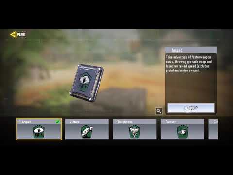 Codm,perk, health recovery and fast weapon swap