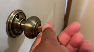 Schlage F51A GEO 619 Georgian Door Knob, We have it on our front door for security and great looks