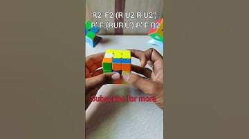 Gc perm new algorithm 😎 | Advanced PLL🔥🔥 | Bad boy | #pll#new#trending#shorts