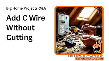 C Wire Retrofit Guide Using Wireless Power Adapter and Repurposed Conductor