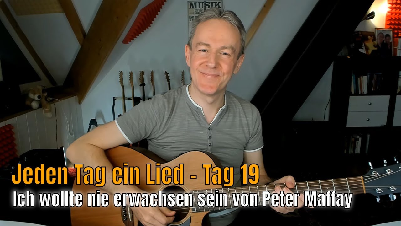 Peter Maffay Ich Wollte Nie Erwachsen Sein Text Jeden Tag ein Lied: Ich wollte nie erwachsen sein (Nessaja) - Peter