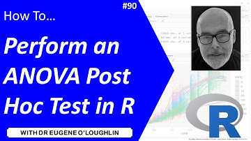 How To... Perform an ANOVA Post-Hoc Test in R #90