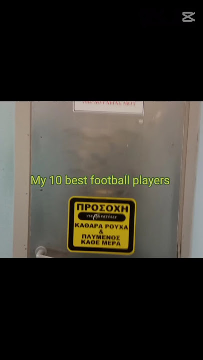 My top 10 football players