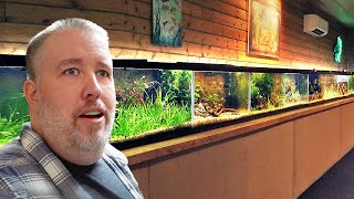 Finally Back in the Fish Room! Feeding, Cleaning, Testing Products - Fish Room Update Ep. 138