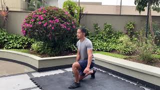 Single Arm Contralateral KB Suitcase Split Squat