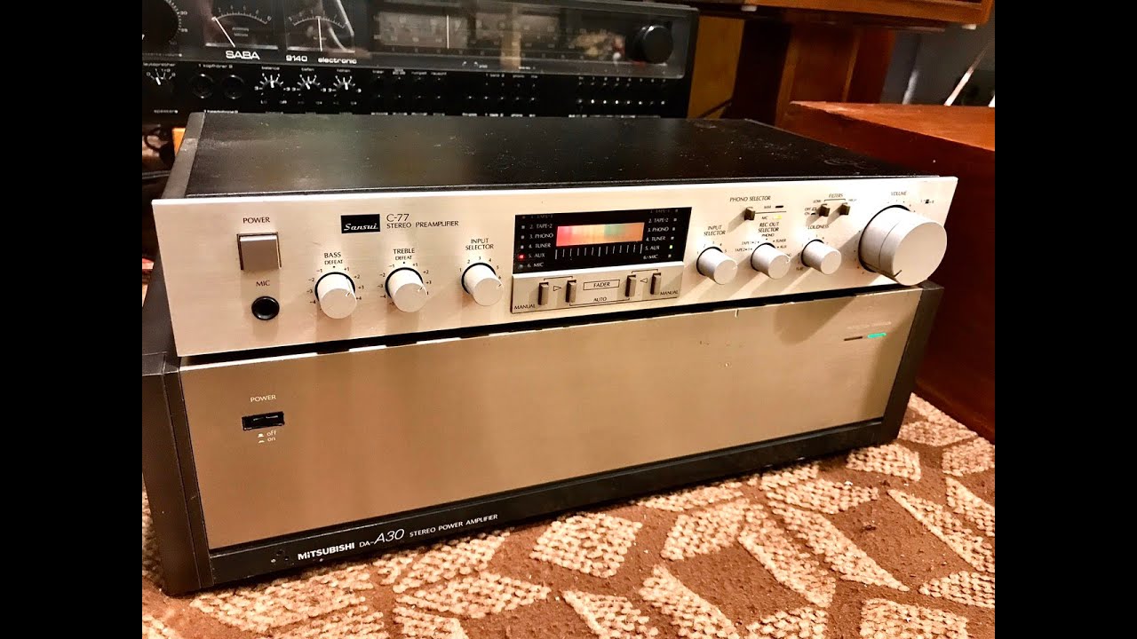 Sansui C-77 Preamp: Sounds Great, Priced Right—Amazing Deal for